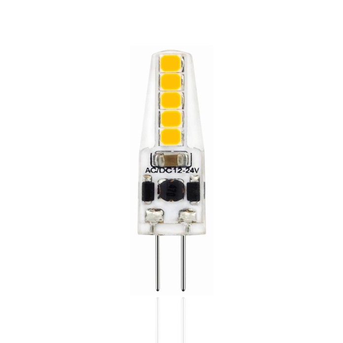 G4 BI PIN dimable 2W led 3000K